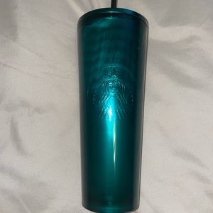 BNWT emerald swirl Starbucks cup